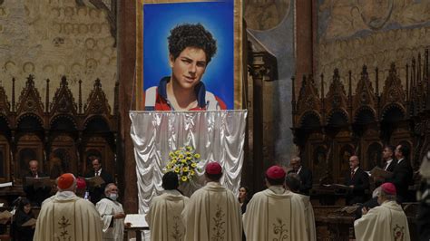 Late teen Carlo Acutis approved to become first millennial saint : .